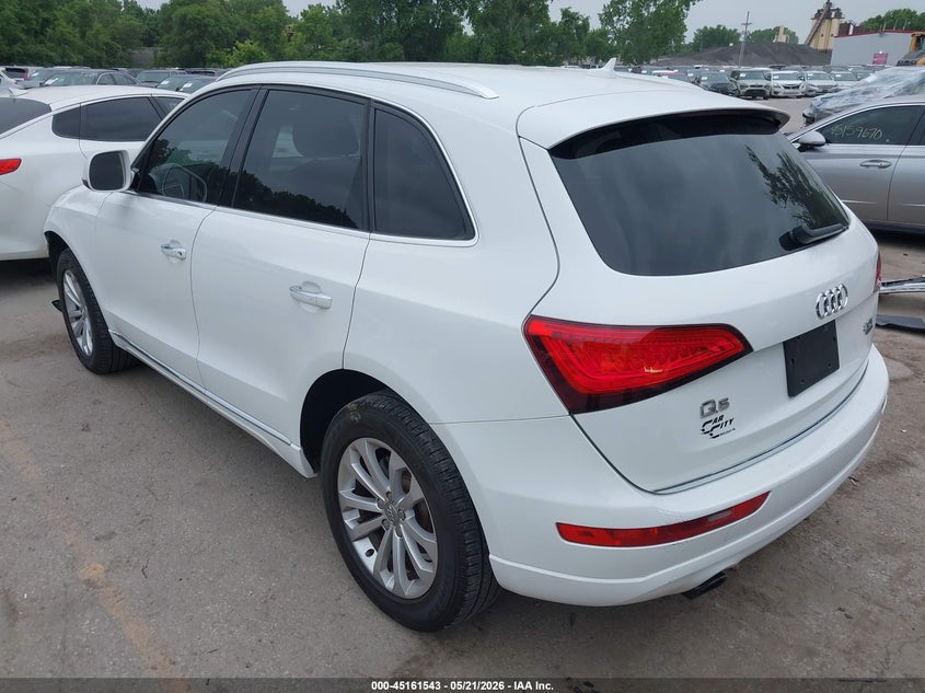 2015 Audi Q5 VIN WA1CFAFP5FA068734 IAAI salvage auction — FRONT END, Salvage (Missouri), sold $1,000 on 2026-07-22 (photo 3)