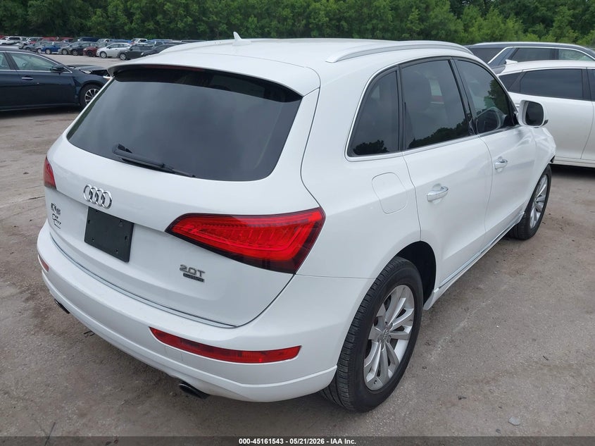 2015 Audi Q5 VIN WA1CFAFP5FA068734 IAAI salvage auction — FRONT END, Salvage (Missouri), sold $1,000 on 2026-07-22 (photo 4)