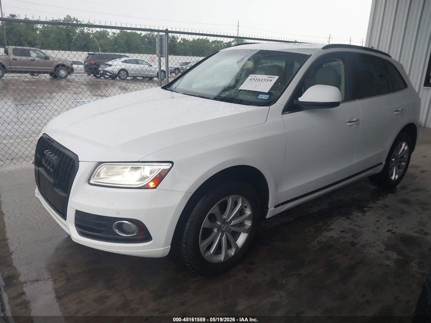2015 Audi Q5 VIN WA1LFAFP4FA110083 IAAI salvage auction — RIGHT REAR, Original (Texas), sold $3,250 on 2026-07-24 (photo 2)