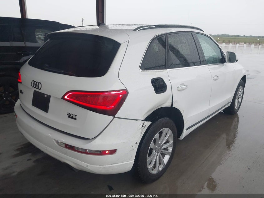 2015 Audi Q5 VIN WA1LFAFP4FA110083 IAAI salvage auction — RIGHT REAR, Original (Texas), sold $3,250 on 2026-07-24 (photo 4)