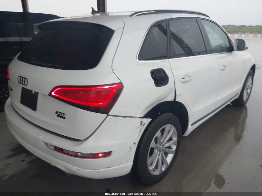 2015 Audi Q5 VIN WA1LFAFP4FA110083 IAAI salvage auction — RIGHT REAR, Original (Texas), sold $3,250 on 2026-07-24 (photo 6)