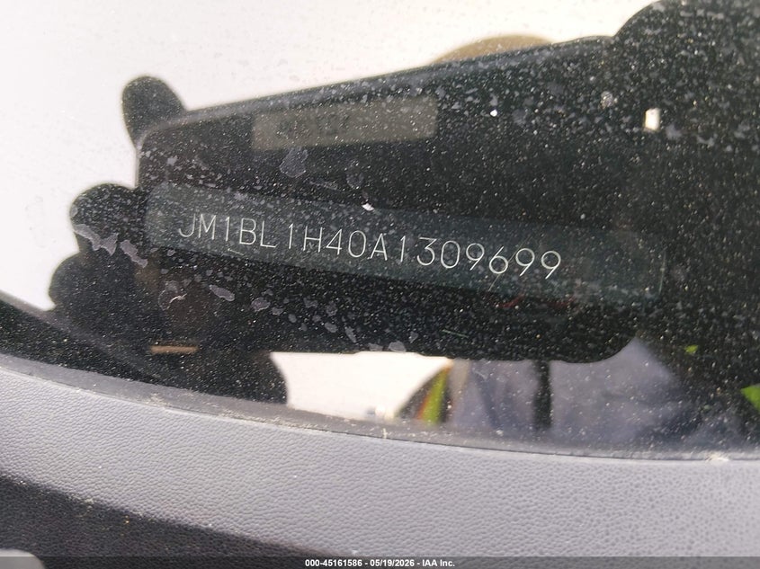 2010 Mazda 3 VIN JM1BL1H40A1309699 IAAI salvage auction — NORMAL WEAR, Salvage (Idaho), sold $825 on 2026-07-30 (photo 9)