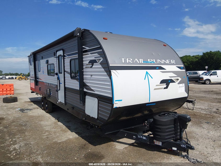 2023 Heartland Trail runner VIN 5SFEB3528PE524910 IAAI salvage auction — HAIL, Original (Texas), sold $5,200 on 2026-07-28 (photo 1)