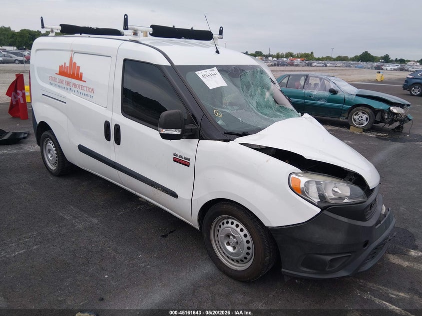 2020 Ram Promaster city VIN ZFBHRFAB1L6S02264 IAAI salvage auction — LEFT SIDE, Salvage (Missouri), sold $1,300 on 2026-08-11 (photo 1)