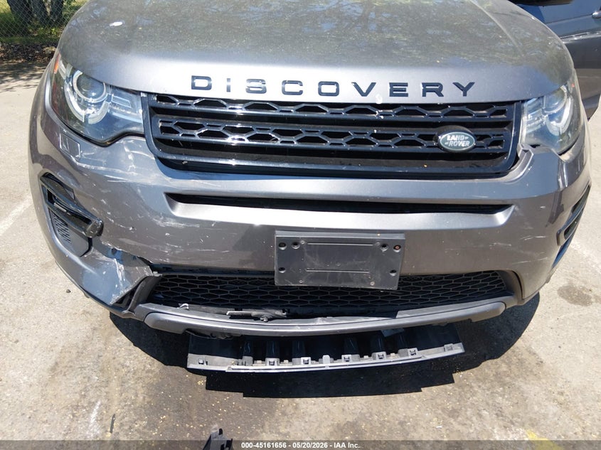2016 Land rover Discovery sport VIN SALCR2BG0GH583747 IAAI salvage auction — FRONT END, Salvage (New Jersey), sold $1,600 on 2026-07-27 (photo 6)