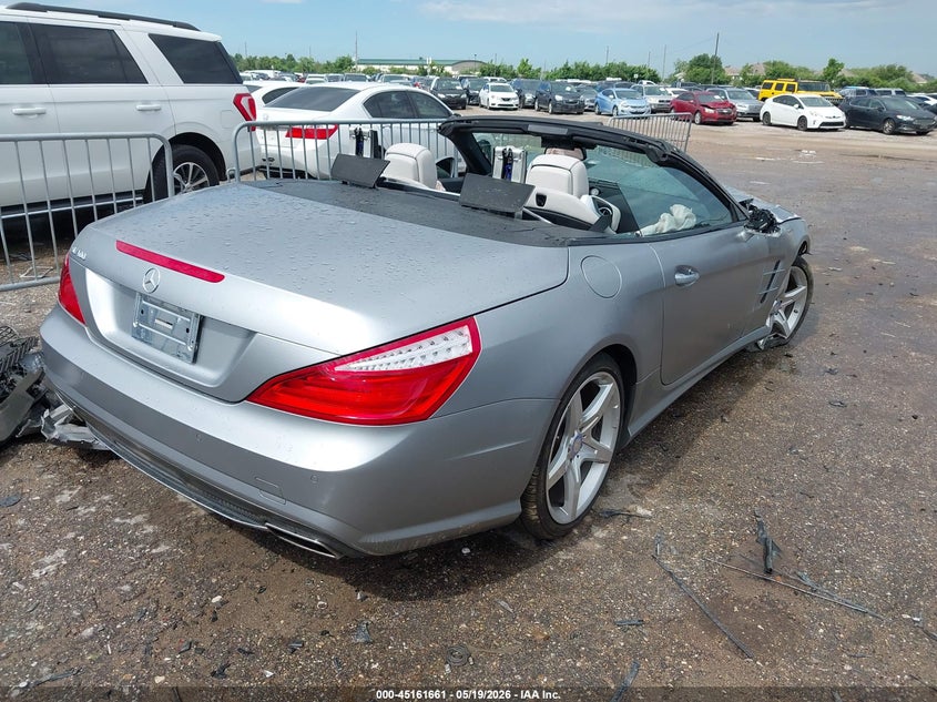 2015 Mercedes-benz Sl-klasse VIN WDDJK6FA3FF031157 IAAI salvage auction — ALL OVER, Salvage (Texas), sold $625 on 2026-07-29 (photo 4)
