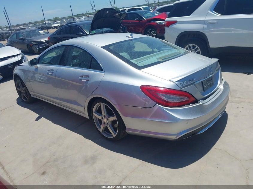 2012 Mercedes-benz Cls-klasse VIN WDDLJ7DB6CA057452 IAAI salvage auction — FRONT & REAR, Salvage (Texas), sold $850 on 2026-07-21 (photo 3)
