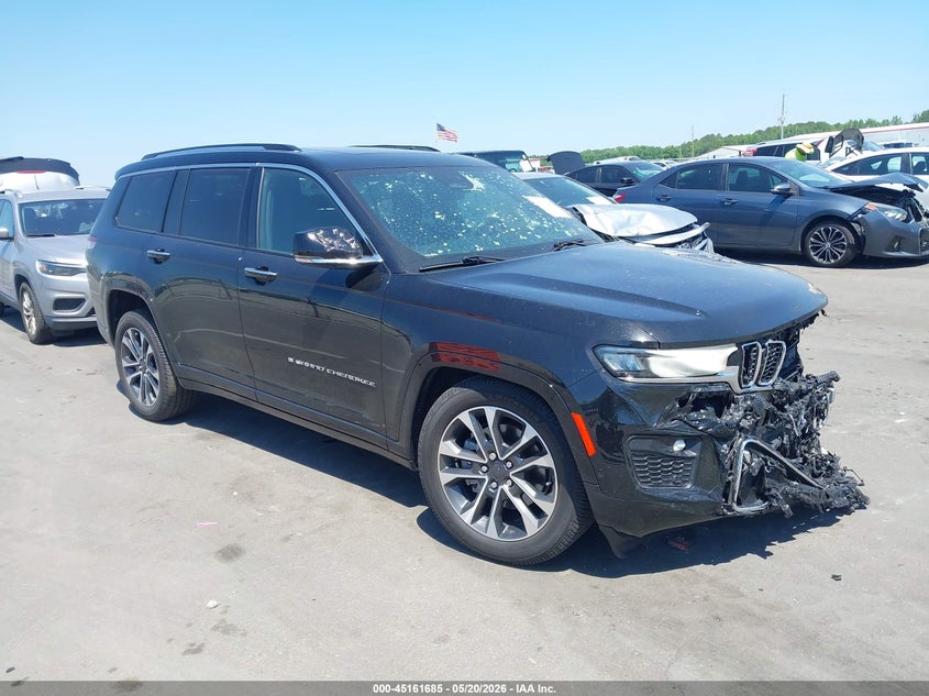 2022 Jeep Grand cherokee VIN 1C4RJKDG0N8538746 IAAI salvage auction — Burn Engine, Junk Receipt (North Carolina), sold $2,000 on 2026-07-12 (photo 1)