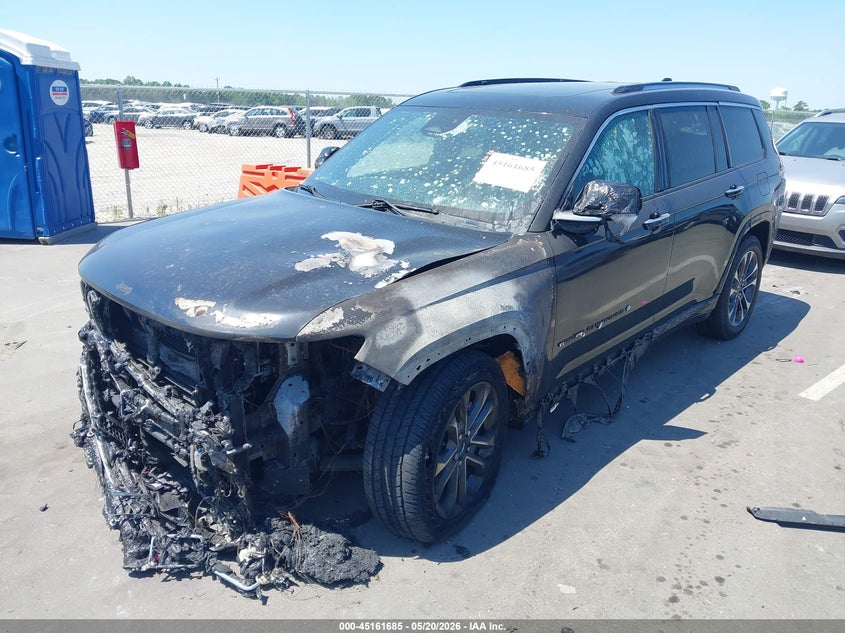 2022 Jeep Grand cherokee VIN 1C4RJKDG0N8538746 IAAI salvage auction — Burn Engine, Junk Receipt (North Carolina), sold $2,000 on 2026-07-12 (photo 2)