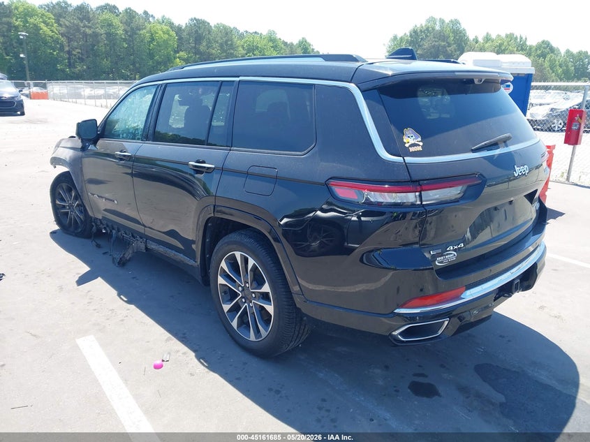 2022 Jeep Grand cherokee VIN 1C4RJKDG0N8538746 IAAI salvage auction — Burn Engine, Junk Receipt (North Carolina), sold $2,000 on 2026-07-12 (photo 3)