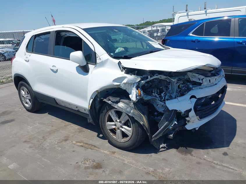 2022 Chevrolet Trax VIN KL7CJNSM7NB512581 IAAI salvage auction — RIGHT FRONT, Salvage (North Carolina), sold $975 on 2026-07-22 (photo 1)