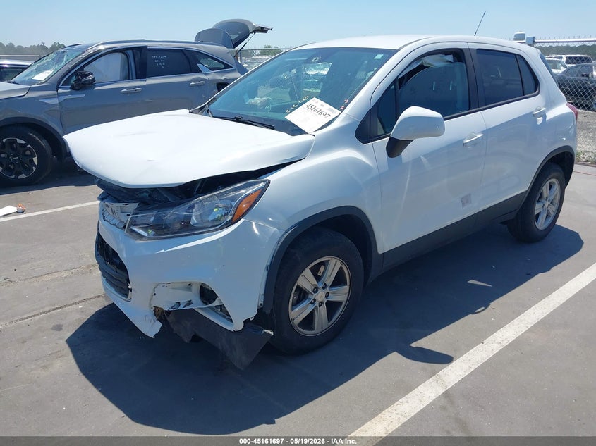 2022 Chevrolet Trax VIN KL7CJNSM7NB512581 IAAI salvage auction — RIGHT FRONT, Salvage (North Carolina), sold $975 on 2026-07-22 (photo 2)