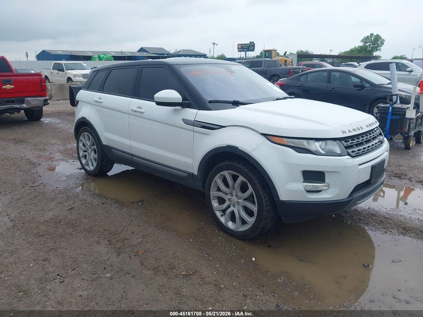 2015 Land rover Range rover evoque VIN SALVP2BG4FH019936 IAAI salvage auction — HAIL, Original (Texas), sold $4,025 on 2026-07-22 (photo 1)