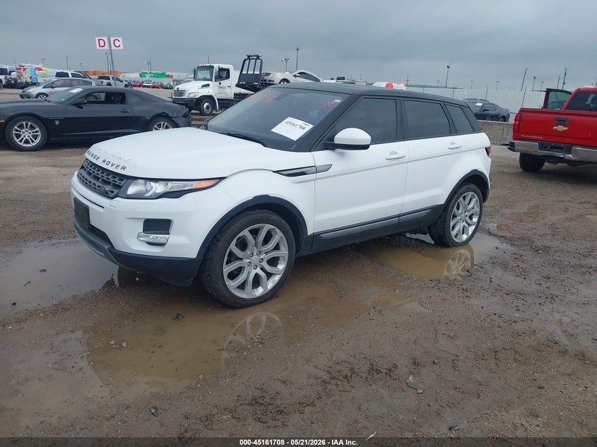 2015 Land rover Range rover evoque VIN SALVP2BG4FH019936 IAAI salvage auction — HAIL, Original (Texas), sold $4,025 on 2026-07-22 (photo 2)