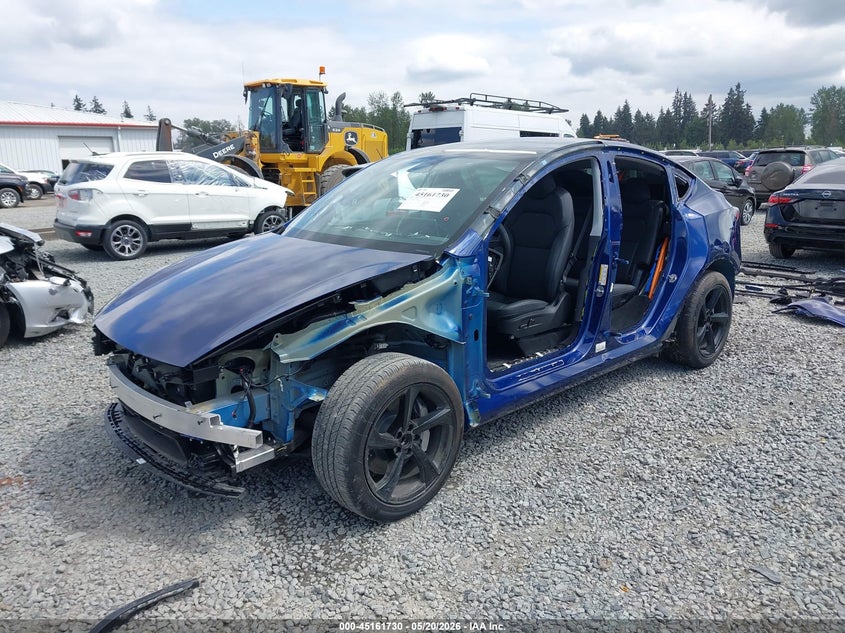 2026 Tesla Model y VIN 7SAYGDED6TF448303 IAAI salvage auction — LEFT SIDE, Bill Of Sale (Washington), sold $15,400 on 2026-07-22 (photo 2)