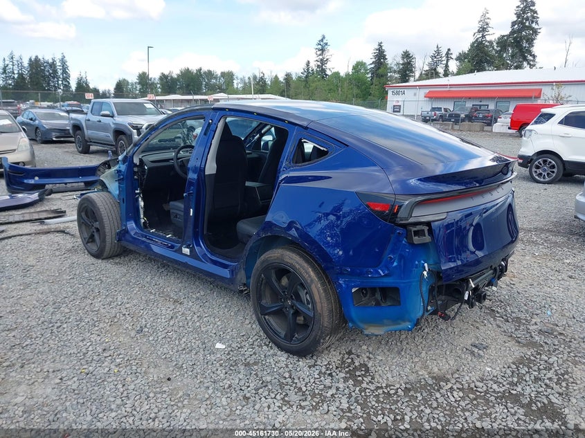 2026 Tesla Model y VIN 7SAYGDED6TF448303 IAAI salvage auction — LEFT SIDE, Bill Of Sale (Washington), sold $15,400 on 2026-07-22 (photo 3)