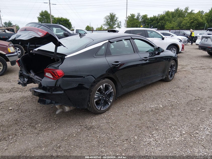 2021 Kia K5 VIN 5XXG64J23MG062520 IAAI salvage auction — REAR END, Salvage (Missouri), sold $6,200 on 2026-07-27 (photo 4)