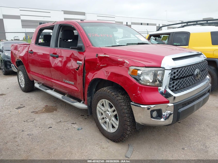 2019 Toyota Tundra VIN 5TFEY5F17KX247084 IAAI salvage auction — ROLLOVER, Original (Texas), sold $225 on 2026-07-28 (photo 1)