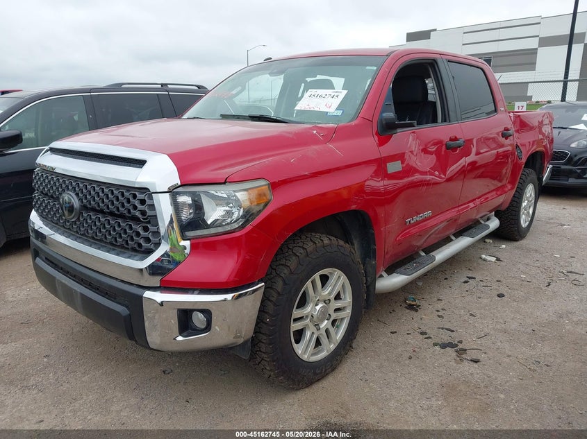 2019 Toyota Tundra VIN 5TFEY5F17KX247084 IAAI salvage auction — ROLLOVER, Original (Texas), sold $225 on 2026-07-28 (photo 2)