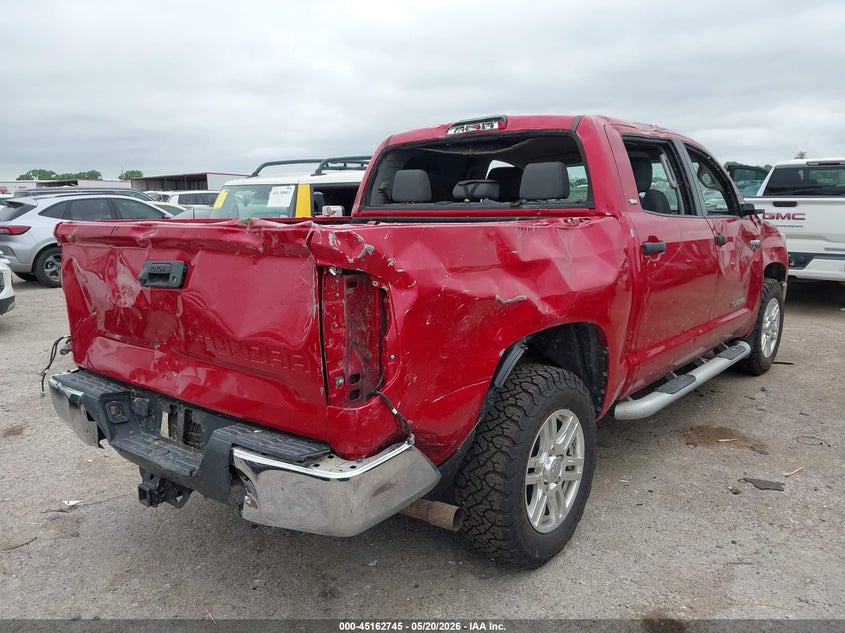 2019 Toyota Tundra VIN 5TFEY5F17KX247084 IAAI salvage auction — ROLLOVER, Original (Texas), sold $225 on 2026-07-28 (photo 4)