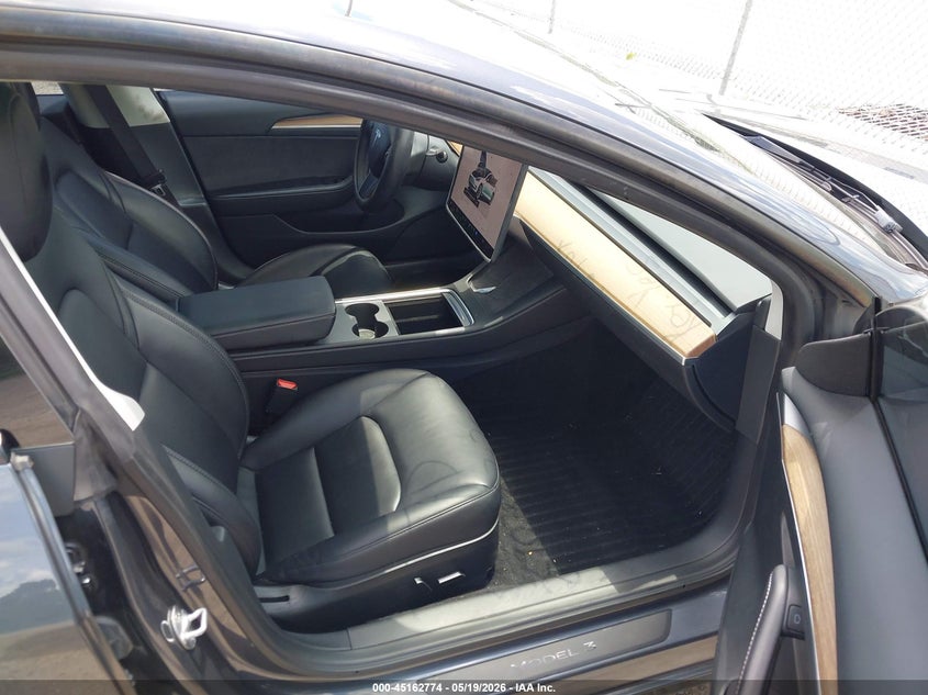2023 Tesla Model 3 VIN 5YJ3E1EA0PF676482 IAAI salvage auction — RIGHT FRONT, Rebuildable (Florida), sold $8,800 on 2026-07-16 (photo 5)