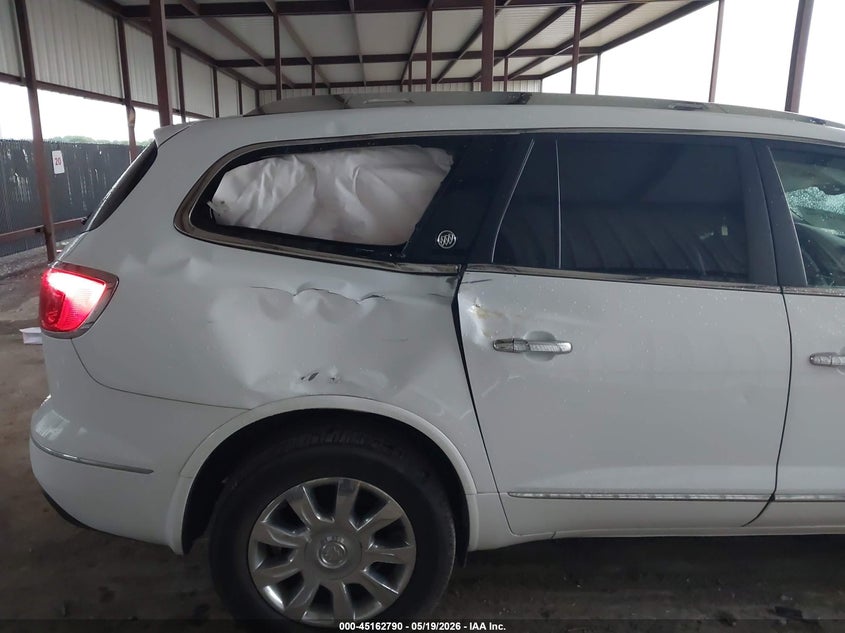 2017 Buick Enclave VIN 5GAKRCKDXHJ339355 IAAI salvage auction — REAR END, Salvage (Texas), sold $125 on 2026-07-09 (photo 6)