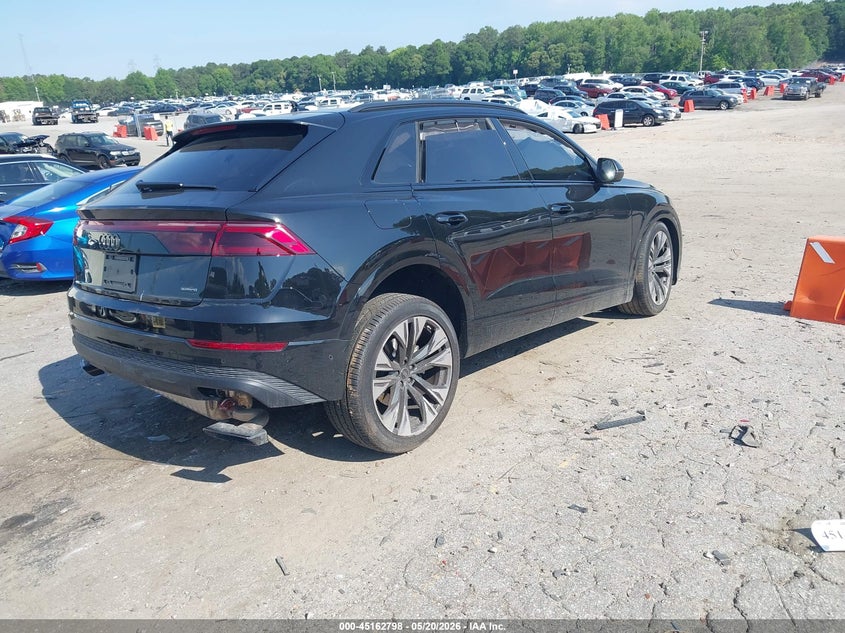 2025 Audi Q8 VIN WA1BVBF18SD036496 IAAI salvage auction — FRONT END, Salvage (Georgia), sold $25,800 on 2026-09-08 (photo 4)