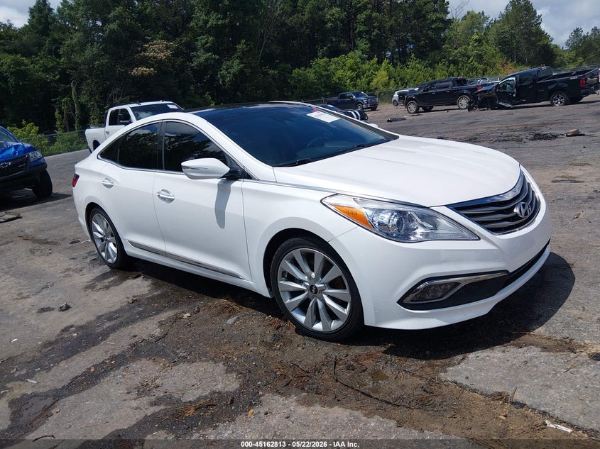 2015 Hyundai Azera VIN KMHFH4JG4FA476658 IAAI salvage auction — LEFT REAR, Salvage (Mississippi), sold $2,450 on 2026-07-29 (photo 1)