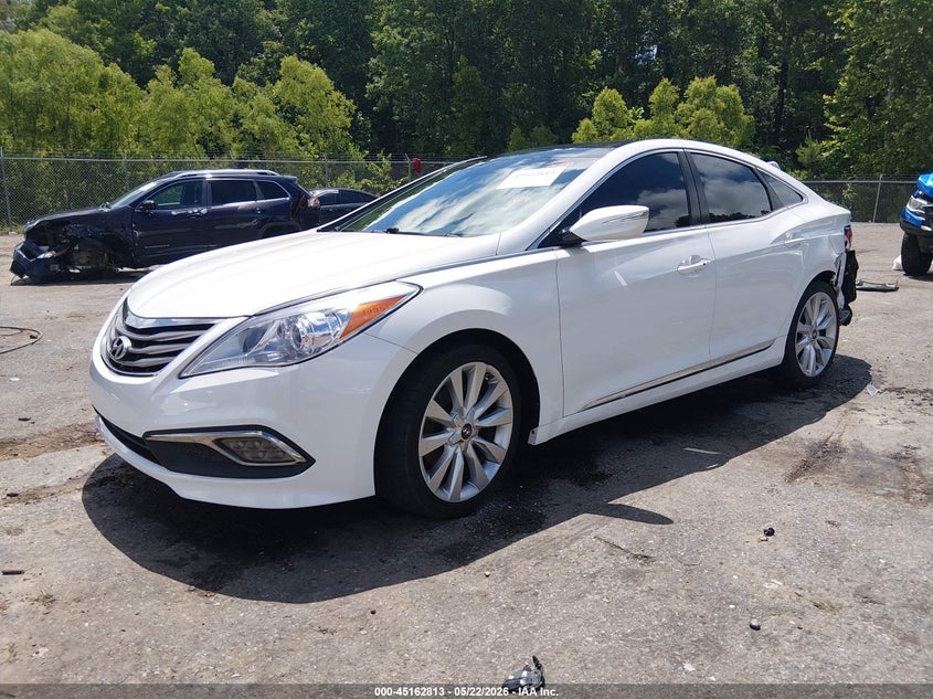 2015 Hyundai Azera VIN KMHFH4JG4FA476658 IAAI salvage auction — LEFT REAR, Salvage (Mississippi), sold $2,450 on 2026-07-29 (photo 2)