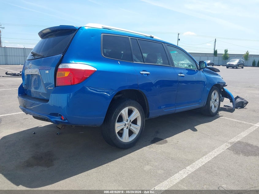 2008 Toyota Highlander VIN JTEES42A882041310 IAAI salvage auction — FRONT END, Salvage (Oregon), sold $350 on 2026-07-21 (photo 4)