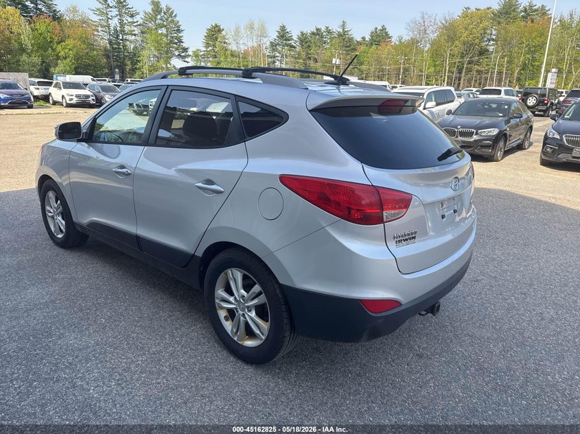 2012 Hyundai VIN KM8JUCAC4CU395912 IAAI salvage auction — NORMAL WEAR, Original (New Hampshire), sold $1,950 on 2026-07-08 (photo 3)