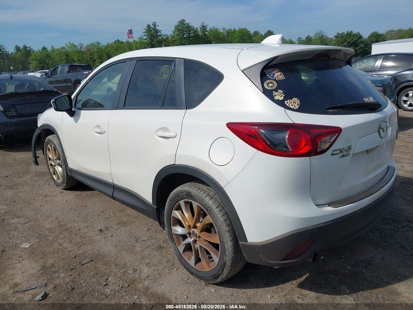 2014 Mazda Cx-5 VIN JM3KE4DY1E0321058 IAAI salvage auction — FRONT END, Salvage (Massachusetts), sold $1,650 on 2026-07-08 (photo 3)