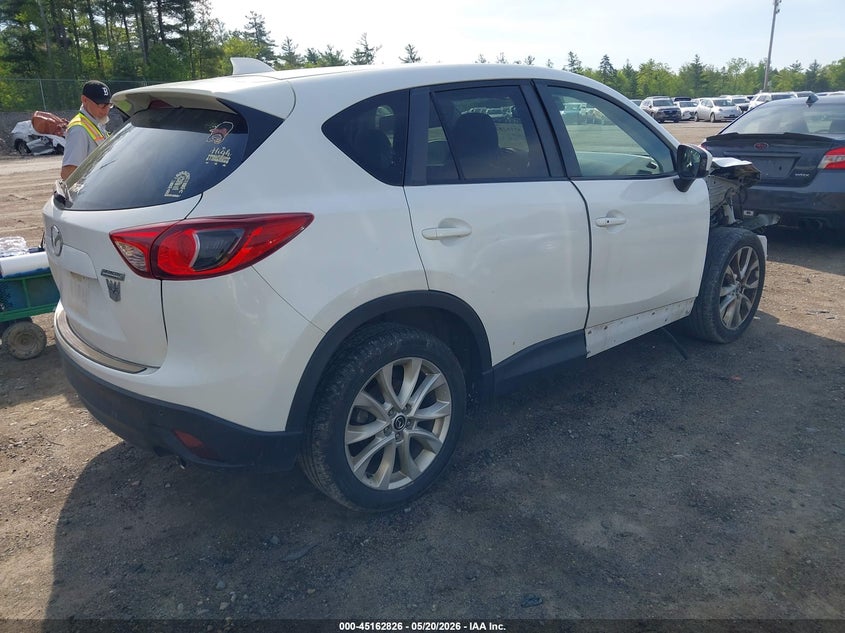 2014 Mazda Cx-5 VIN JM3KE4DY1E0321058 IAAI salvage auction — FRONT END, Salvage (Massachusetts), sold $1,650 on 2026-07-08 (photo 4)