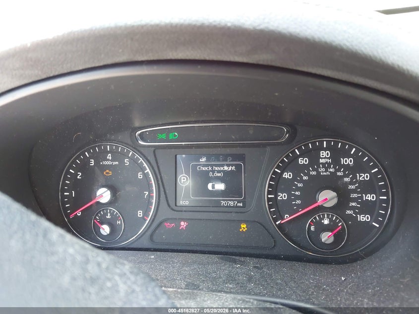 2018 Kia Sorento VIN 5XYPGDA34JG415960 IAAI salvage auction — FRONT END, Salvage (North Carolina), sold $1,100 on 2026-07-16 (photo 7)