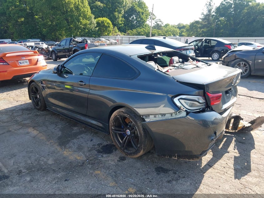 2018 BMW M4 VIN WBS4Y9C50JAA85676 IAAI salvage auction — REAR END, Salvage (Georgia), sold $10,550 on 2026-07-15 (photo 3)