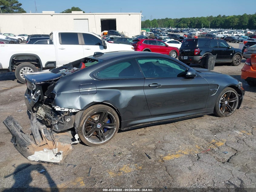 2018 BMW M4 VIN WBS4Y9C50JAA85676 IAAI salvage auction — REAR END, Salvage (Georgia), sold $10,550 on 2026-07-15 (photo 6)