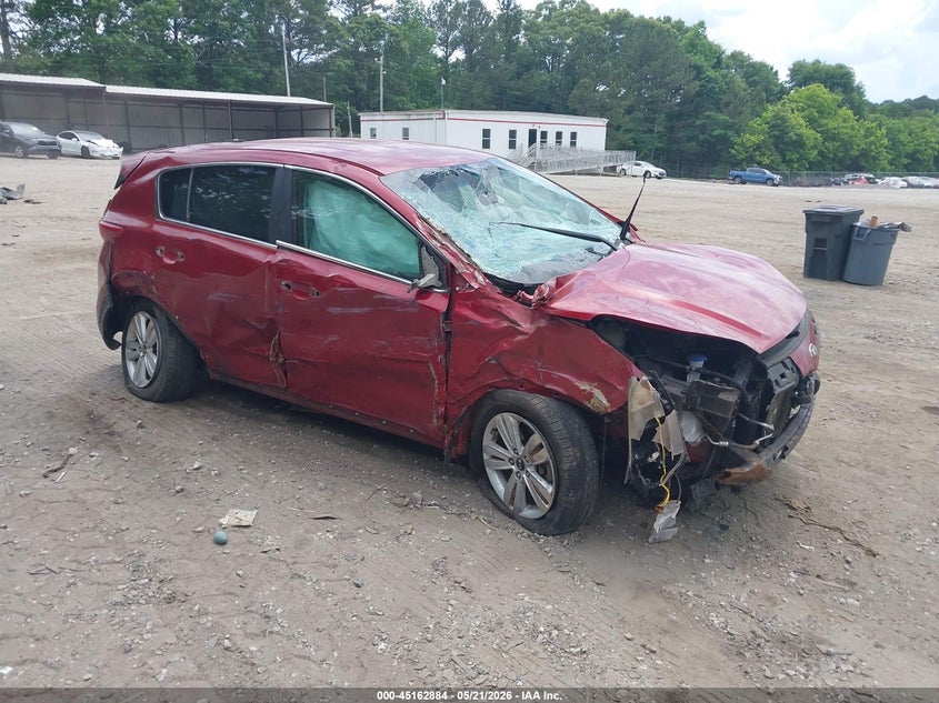 2017 Kia Sportage VIN KNDPM3AC6H7191486 IAAI salvage auction — ROLLOVER, Salvage (Georgia), sold $825 on 2026-07-17 (photo 1)