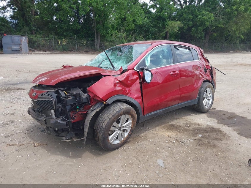 2017 Kia Sportage VIN KNDPM3AC6H7191486 IAAI salvage auction — ROLLOVER, Salvage (Georgia), sold $825 on 2026-07-17 (photo 2)