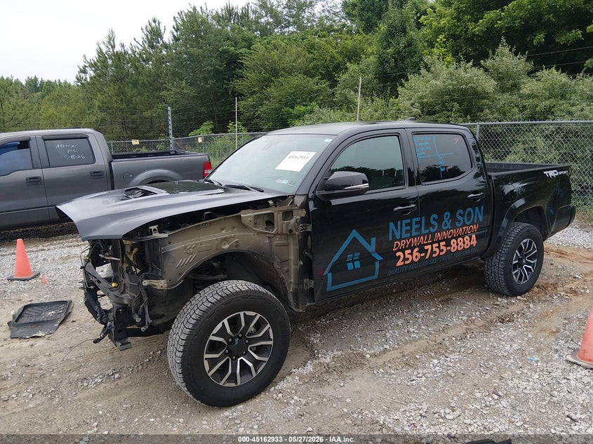 2023 Toyota Tacoma VIN 3TMAZ5CN6PM208003 IAAI salvage auction — FRONT END, Salvage Title, sold $8,250 on 2026-07-27 (photo 2)