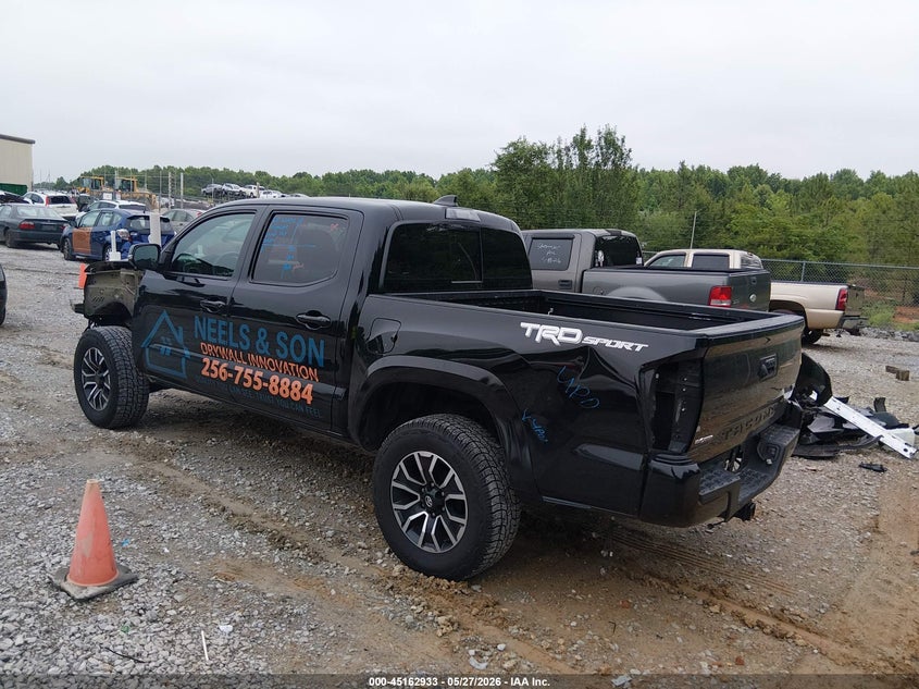 2023 Toyota Tacoma VIN 3TMAZ5CN6PM208003 IAAI salvage auction — FRONT END, Salvage Title, sold $8,250 on 2026-07-27 (photo 3)