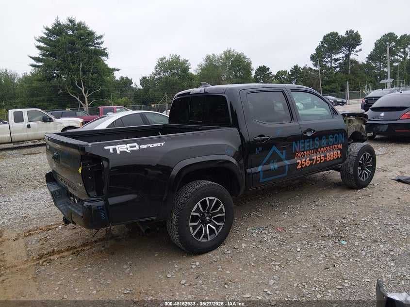 2023 Toyota Tacoma VIN 3TMAZ5CN6PM208003 IAAI salvage auction — FRONT END, Salvage Title, sold $8,250 on 2026-07-27 (photo 4)