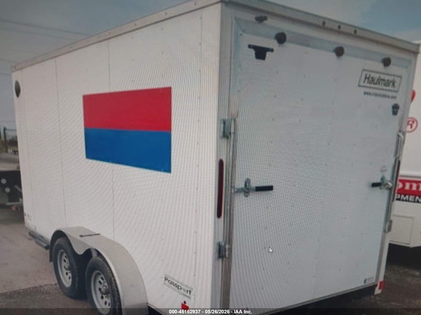 2020 Haul mark ind Other VIN 7K51E1421LH000334 IAAI salvage auction — HAIL, Wait Title, sold $3,400 on 2026-10-05 (photo 3)