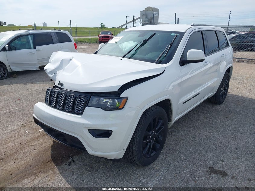 2020 Jeep Grand cherokee VIN 1C4RJFAG3LC380571 IAAI salvage auction — FRONT END, Salvage (Illinois), sold $4,750 on 2026-07-22 (photo 2)