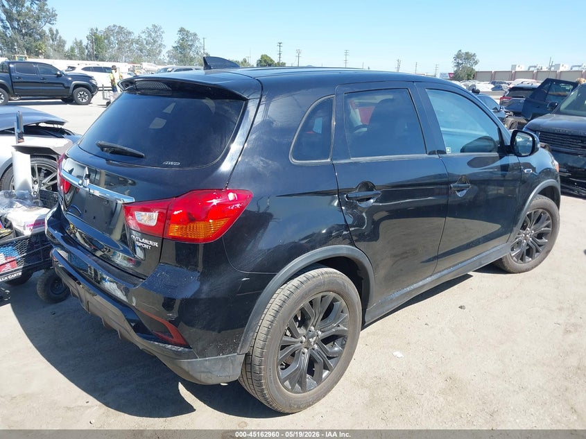 2019 Mitsubishi Outlander VIN JA4AR3AU3KU025798 IAAI salvage auction — LEFT FRONT, Salvage (California), sold $1,700 on 2026-07-15 (photo 4)