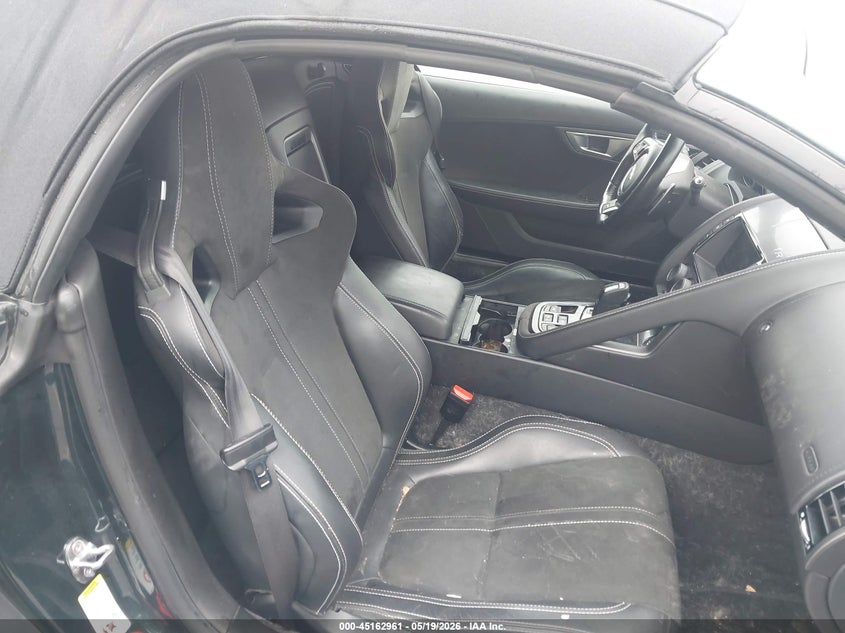 2016 Jaguar F-type VIN SAJWJ6HL8GMK32732 IAAI salvage auction — FRONT END, Original (Texas), sold $17,700 on 2026-08-12 (photo 8)