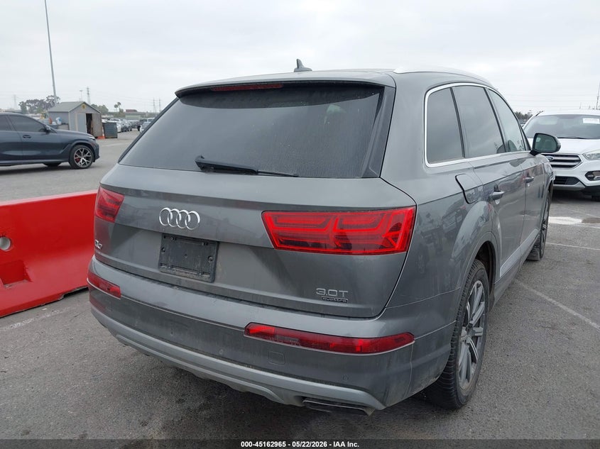 2018 Audi Q7 VIN WA1LAAF70JD002906 IAAI salvage auction — UNKNOWN, Clear (Colorado), sold $2,050 on 2026-07-09 (photo 4)