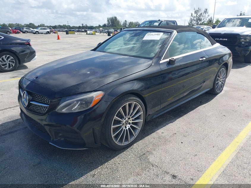 2021 Mercedes-benz C class VIN W1KWK8DB9MG067875 IAAI salvage auction — ENGINE DAMAGE, Rebuildable (Florida), sold $3,050 on 2026-07-08 (photo 2)