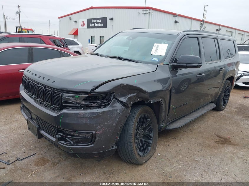 2025 Jeep Grand wagoneer VIN 1C4SJSBP5SS504708 IAAI salvage auction — LEFT FRONT, Original (Texas), sold $29,150 on 2026-07-30 (photo 2)