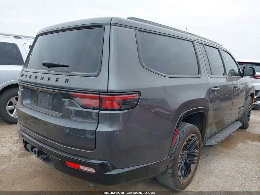 2025 Jeep Grand wagoneer VIN 1C4SJSBP5SS504708 IAAI salvage auction — LEFT FRONT, Original (Texas), sold $29,150 on 2026-07-30 (photo 4)