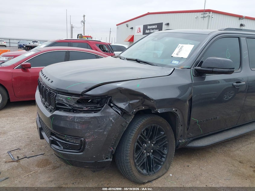 2025 Jeep Grand wagoneer VIN 1C4SJSBP5SS504708 IAAI salvage auction — LEFT FRONT, Original (Texas), sold $29,150 on 2026-07-30 (photo 6)